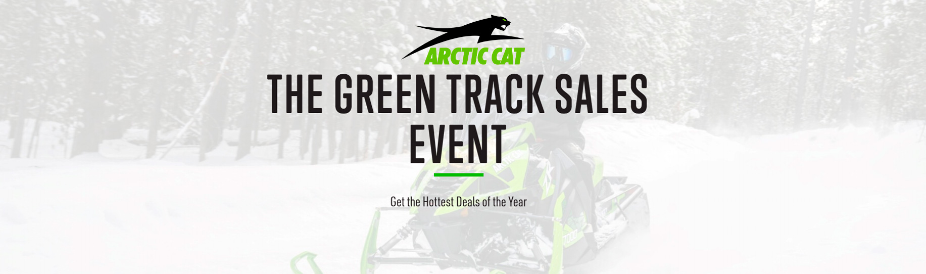 The Green Track Sales Event